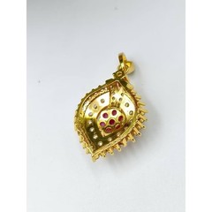 22K 23K 24K Thai Yellow Gold Plated Necklace Pendant Women Girl Jewelry 20 in