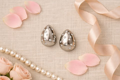 Simulated Diamond Earrings in Stainless Steel – 1.00 ctw