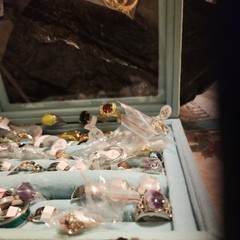 Assortment of fashion rings. varies styles and sizes