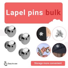100PCS Locking Pin Back Locking Pin Retainer Buckle, for Locking the Back6717