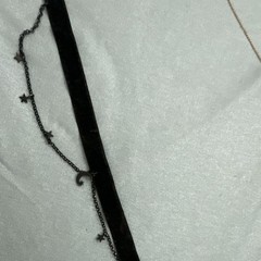Black Velvet Celestial Choker Necklace w/ Star & Moon Charms