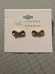 LC Lauren Conrad Women’s Bow Stud Earrings