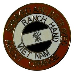 Sprayed And Betrayed Agent Orange Ranch Hand Vietnam Hat Lapel Pin