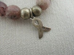 4 STRETCHY GLASS & STONE BEAD BRACELETS ~ BRACHA & OTHERS