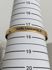 Karl Lagerfeld Rue St. Guillaume Bangle with Crystal from Swarovski