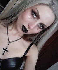 Alchemy Gothic Osbourne’s Black Aiguise Cross Pendant Skull Ozzy Necklace P618