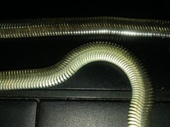 22″ Silver 6 mm Herringbone Flat Snake Chain, uni-sex