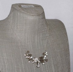 Silpada Sterling Silver “Garden Whimsy” Flower Link Necklace N3242