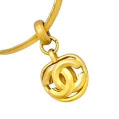 Authentic CHANEL 96P CC Logo Swing Gold Bangle Bracelet – DDP Included – Summer