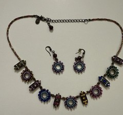 Matching Necklace and Earring Set Complements All Occasions
