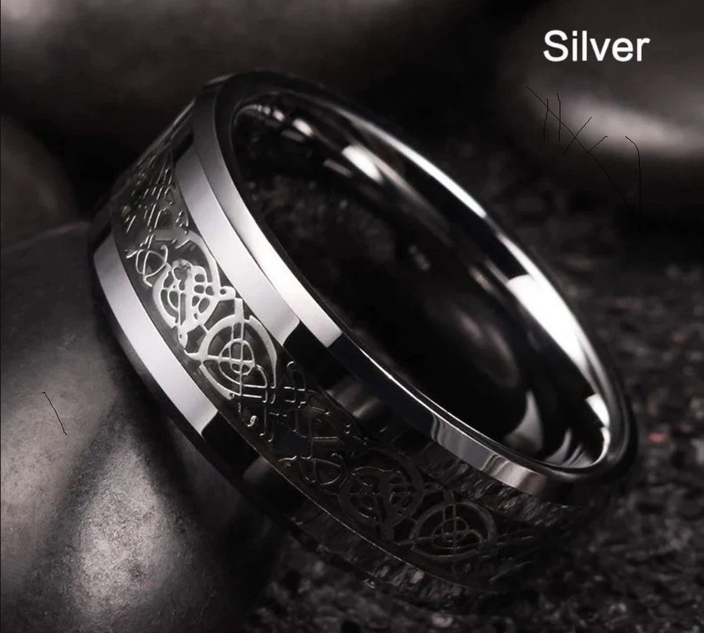 Silver Tone Band Ring – No Main Stone, No Secondary Stone, Silver Color