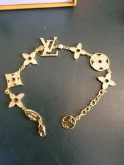 LOUIS VUITTON Bracelet Monogram Colorful Charm Goregeous