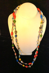 Handmade Zuri style bead necklaces for women 62 inches long in total Festival