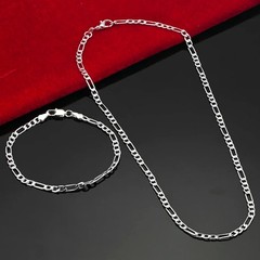 Figaro Chain Set Rave Punk Gothic Chain Jewellery Y2K