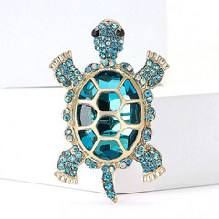 1Pc Retro Marine Organism Brooch for Men Women Vintage Animal Seafish Octopus T
