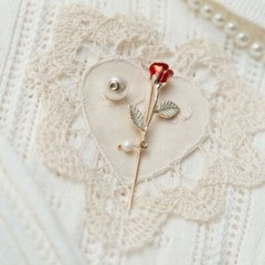 The Little Prince Vintage Pink Breast Brooch for Women Jewelry Gift