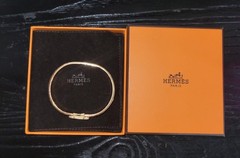 Hermes Click H Enamel Bracelet Bangle Click Crack.