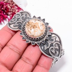 Boulder Lemon Chrysoprase – Australia 925 Sterling Silver Bali Cuff|C968358528