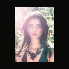 Authentic Batucada Paris Eco-Friendly Black Bamboo Ladies Necklace Brand New