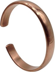 Thick Solid Copper Bracelet – Handmade, Adjustable Cuff for Stylish Gifting