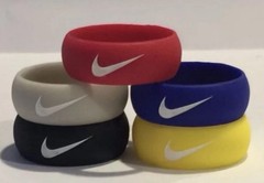 Mens Silicone 5 Ring Set Wedding Engagement Gym Sport – Men’s Size 12