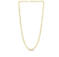 18K Yellow Gold Filled 16″-32″ inch 2mm Thin Cuban Curb Link Chain Necklace N70G