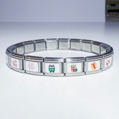 Christmas magic Bracelets- compatible with all brands italian charms