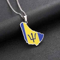 Nation Flag Pendant Chain