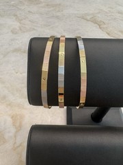 14k gold filled bangle set