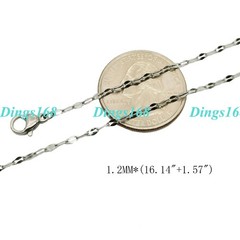 Designer Inspired18K Yellow/White Gold Filled Lip Shape Link Chain Necklace T082