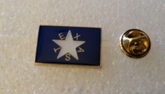 First Republic Flag Hat Lapel Pin Texas Historical Flag Free Shipping!