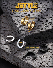 Stainless Steel Small Hoop Earrings 14mm 20G Huggie