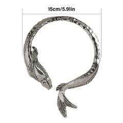 Cuff Necklace Alloy Texture Unique Neck Jewelry Present for Fashion Individuals