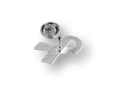 1 – Testicular Cancer Awareness Support Enamel Lapel Pin – Made To Last