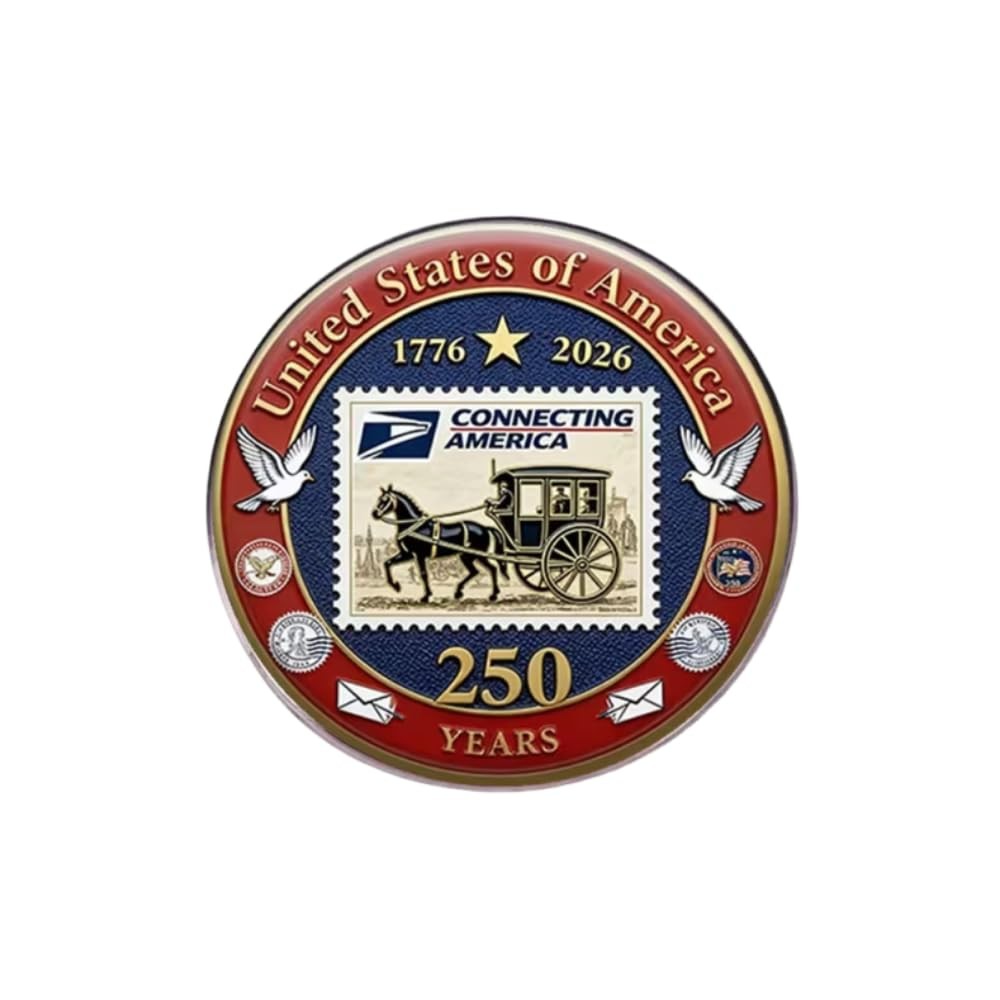USA 250th Anniversary Commemorative Pin 1776-2026 Patriotic Lapel Pin 4th of …