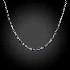 10PCS wholesale 925 sterling solid silver 1MM 16-30inch snake chain necklace