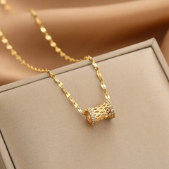 Guangzhou Tower Hollow Out Waist Necklace