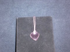 Lanvin Crystal Heart – Pink ( Brand New)