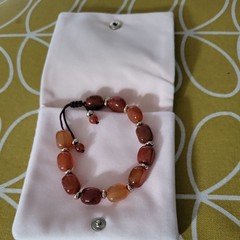 Women’s Lola Rose Adjustable amber coloured bracelet Excellent Condition