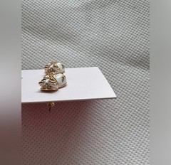 KATE SPADE 12K Gold Plated White Multi Star Bright Owl Stud Earrings. New! 😍👀