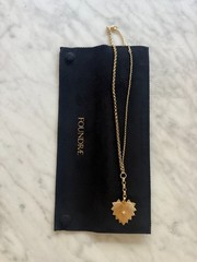 Foundrae Medium Mixed Belcher w/ Extension True Love Heart Token Necklace Annex