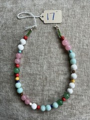 Beaded Necklace Multi Colored