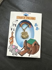 Noah’s Ark Necklace – Bible Story – Charm Pendant Jewelry The Arc – Kids Gift