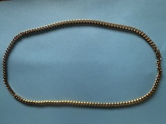 Titanium Steel Plating Unisex Necklace 5 Mm 60 Cm Long FAST SHIPPING!