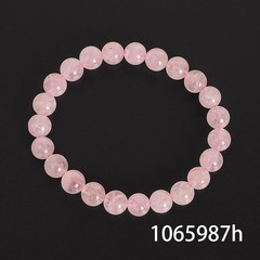 8mm Mixed Natural Gemstone Bracelet Multicolor Healing Round Beads For Man Woman