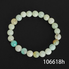 8mm Mixed Natural Gemstone Bracelet Multicolor Healing Round Beads For Man Woman
