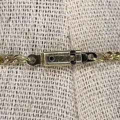 Gold Tone 24” Length Chain Style Necklace Adult Unisex Classic Retro