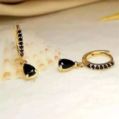2Ct Pear Cut Simulated Diamond Drop Dangle Earrings 14k Yellow Gold Plated