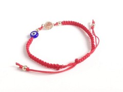 Saint Benedict Adjustable Red String Kabbalah Bracelet for all Ages Women Pro…
