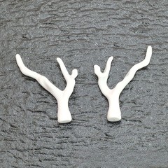 New acrylic tree branch bead hairpin headband necklace earrings accessories